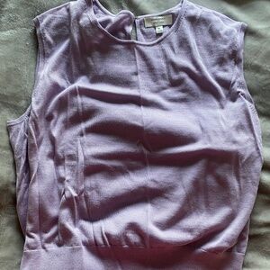 Banana republic lavender tank merino wool Brand new XL